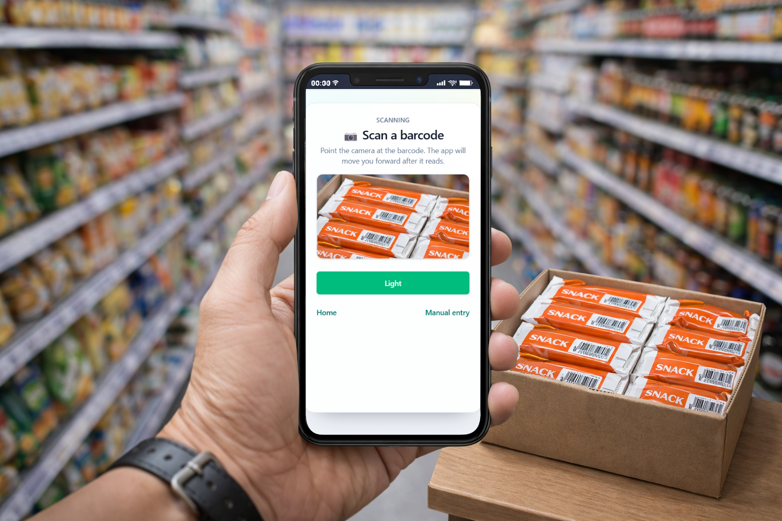 Barcode Scanner Inventory Tool demo